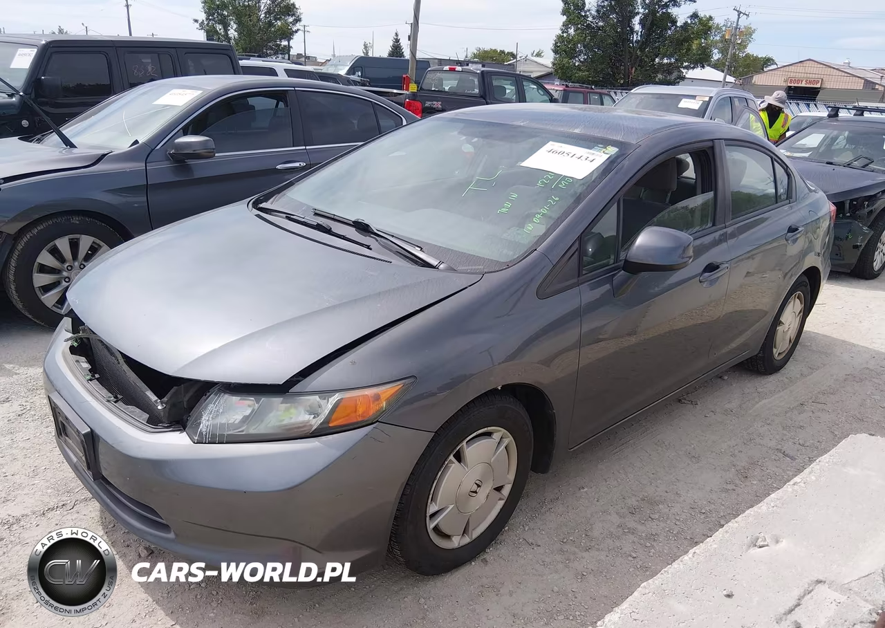 2012 Honda Civic Hf VIN:2HGFB2F61CH319923 - 2