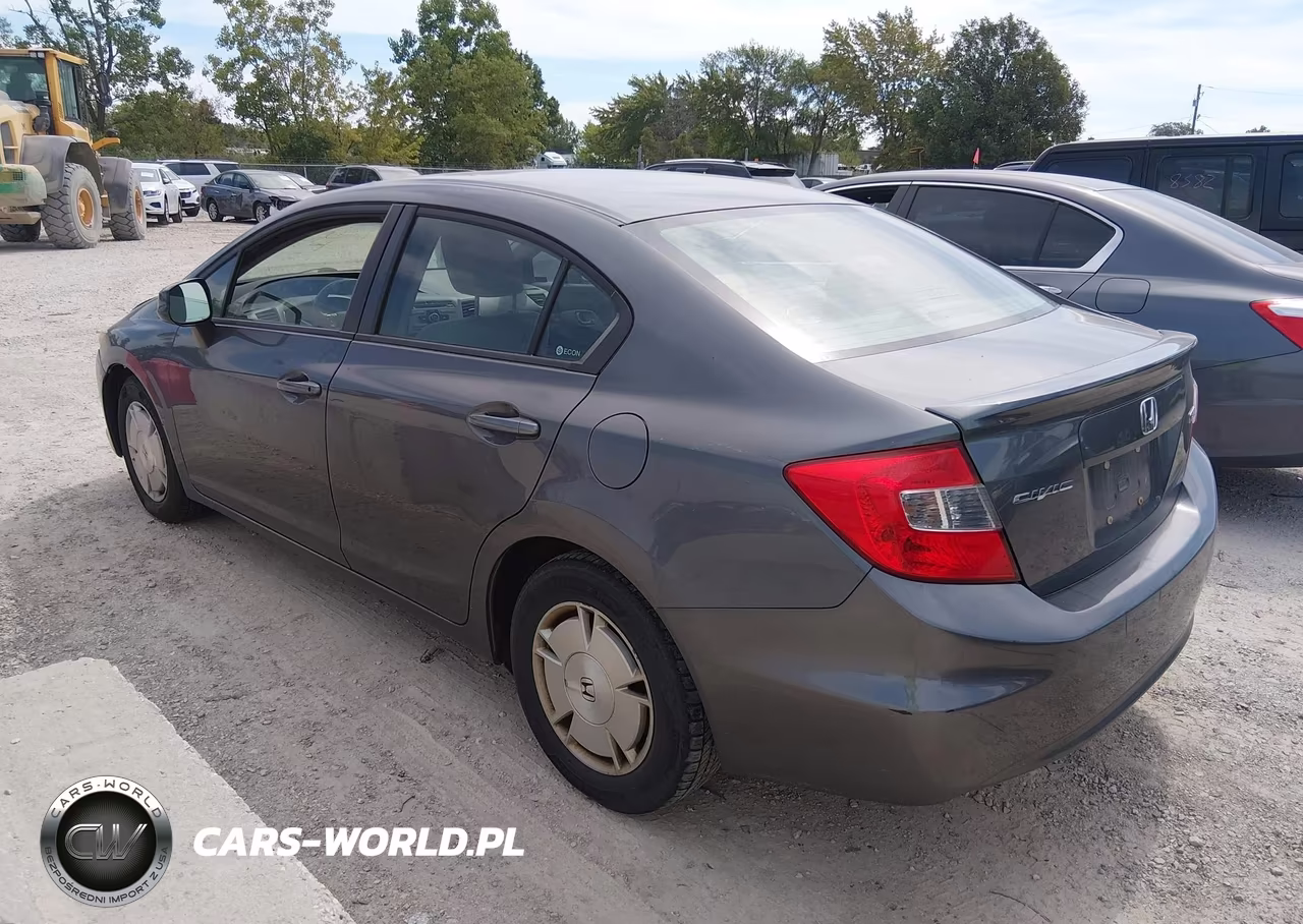 2012 Honda Civic Hf VIN:2HGFB2F61CH319923 - 3