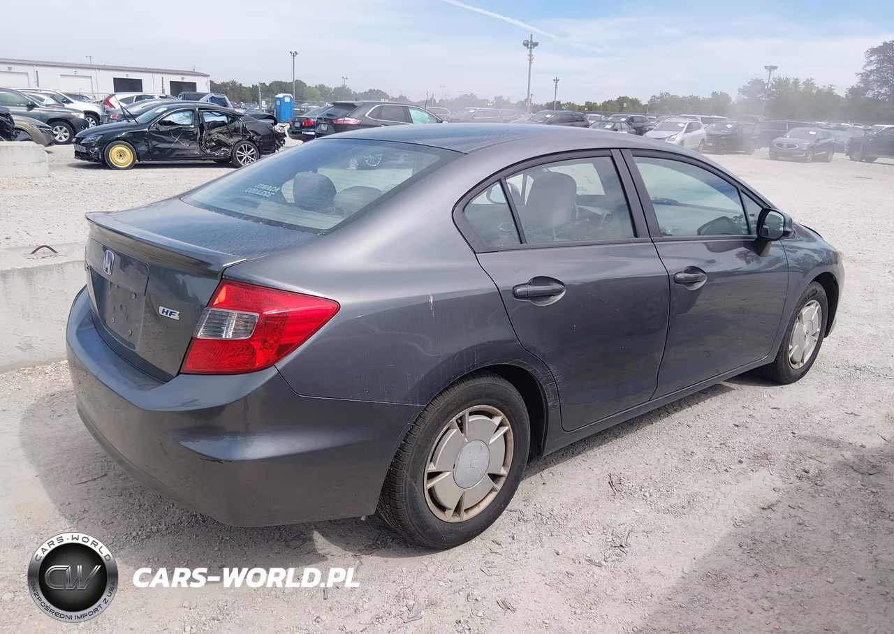 2012 Honda Civic Hf VIN:2HGFB2F61CH319923 - 4