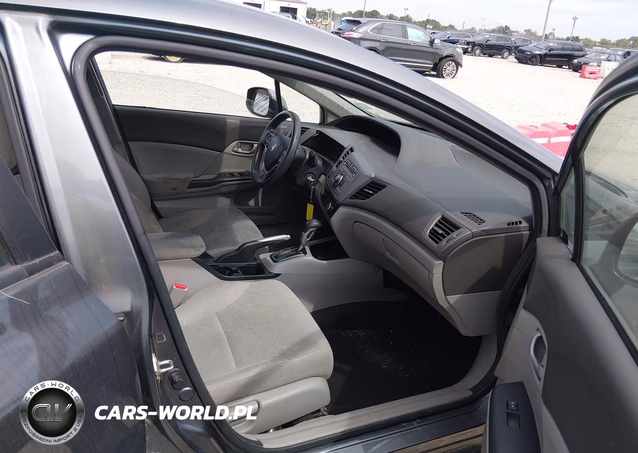 2012 Honda Civic Hf VIN:2HGFB2F61CH319923 - 5