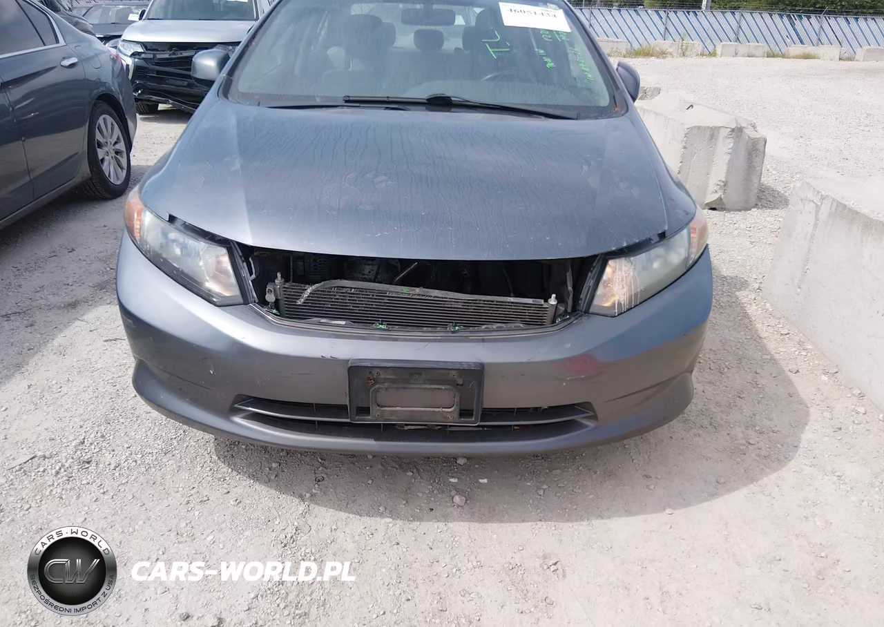 2012 Honda Civic Hf VIN:2HGFB2F61CH319923 - 6