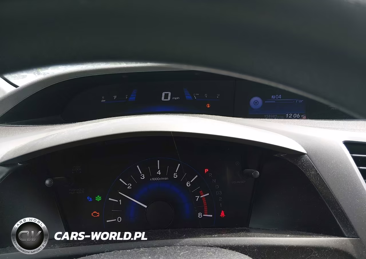 2012 Honda Civic Hf VIN:2HGFB2F61CH319923 - 7