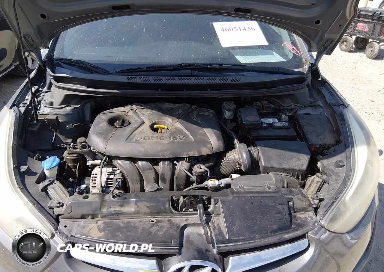 2014 Hyundai Elantra Se VIN:5NPDH4AE1EH485559 - 10