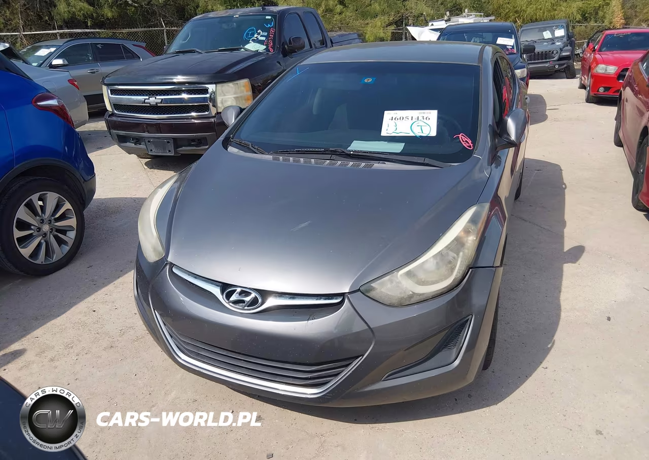 2014 Hyundai Elantra Se VIN:5NPDH4AE1EH485559 - 12
