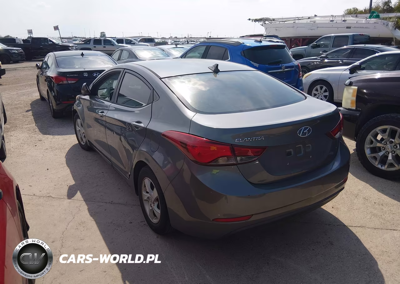 2014 Hyundai Elantra Se VIN:5NPDH4AE1EH485559 - 3