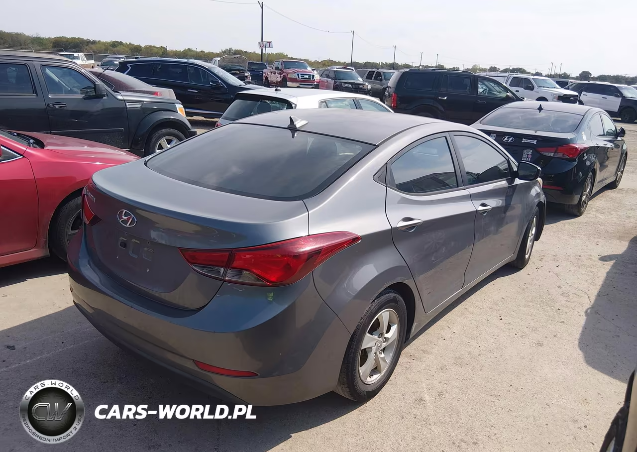 2014 Hyundai Elantra Se VIN:5NPDH4AE1EH485559 - 4