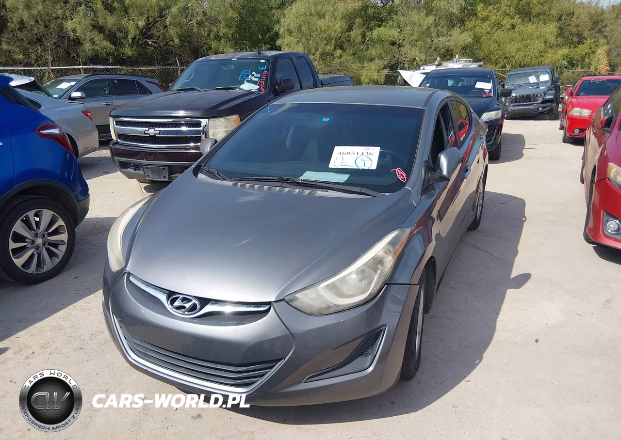 2014 Hyundai Elantra Se VIN:5NPDH4AE1EH485559 - 6