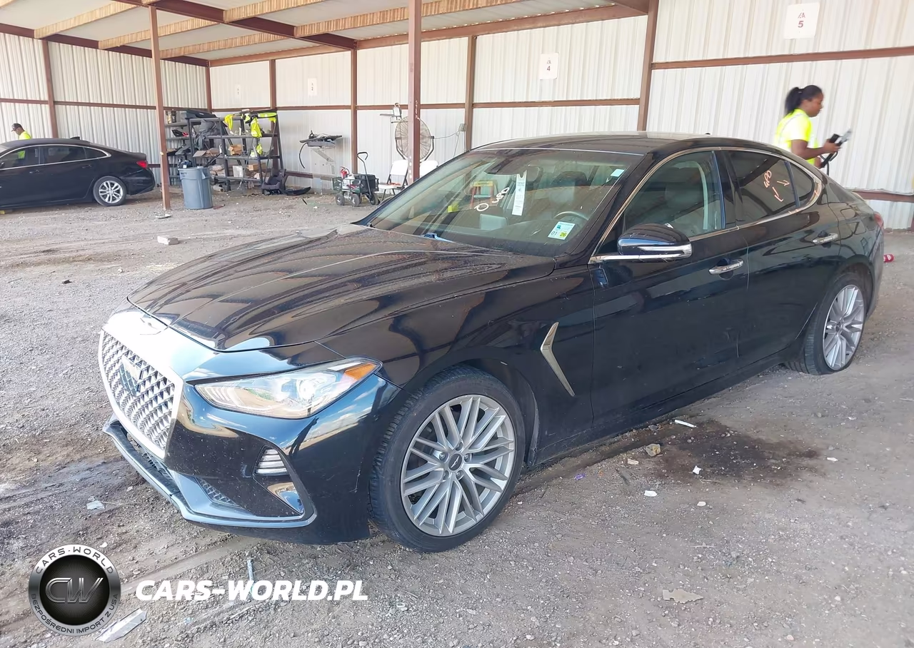 2020 Genesis G70 2.0T Rwd VIN:KMTG64LA8LU050989 - 2