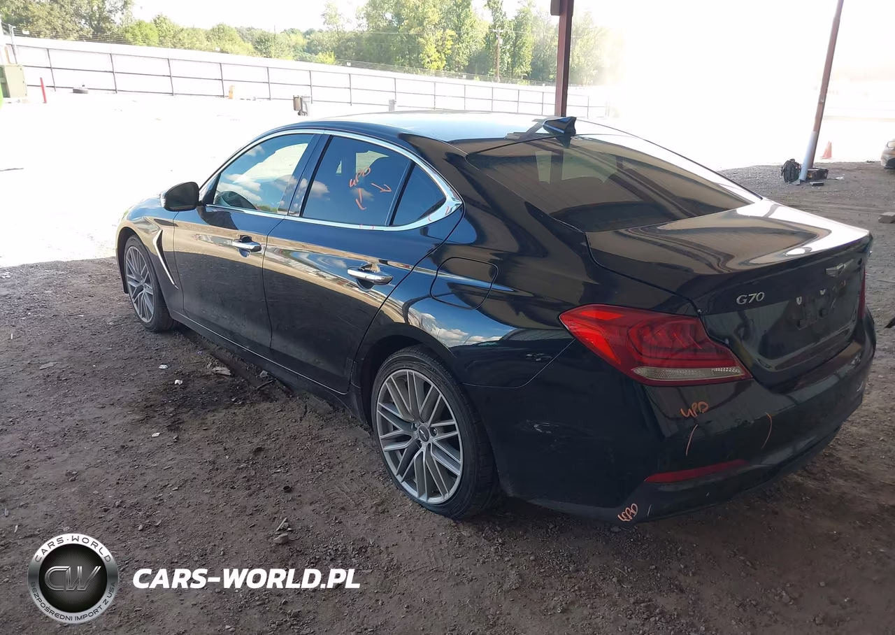 2020 Genesis G70 2.0T Rwd VIN:KMTG64LA8LU050989 - 3