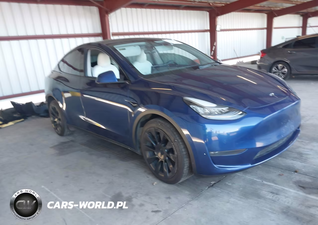 2021 Tesla Model Y Long Range Dual Motor All-Wheel Drive VIN:5YJYGDEE0MF098237 - 1