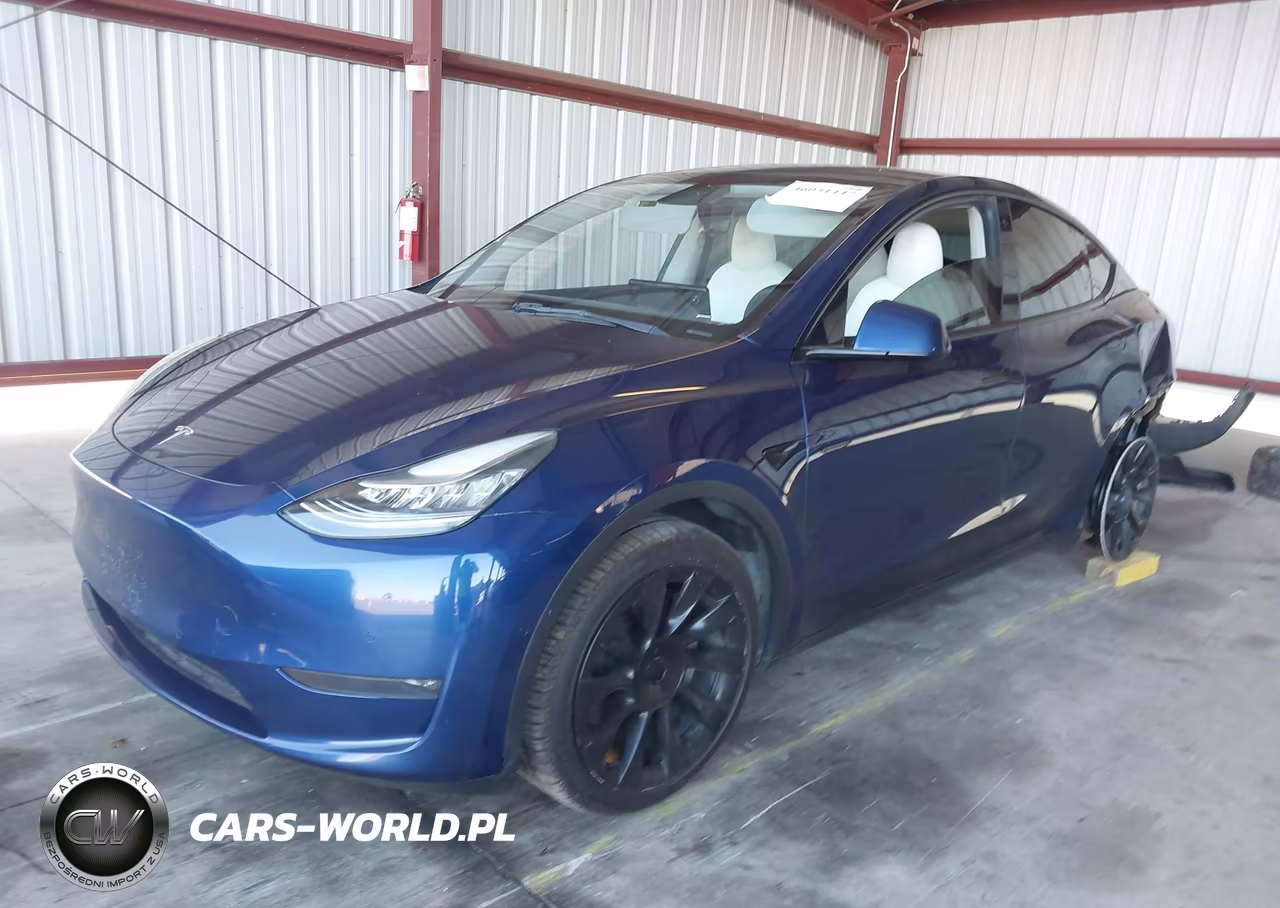 2021 Tesla Model Y Long Range Dual Motor All-Wheel Drive VIN:5YJYGDEE0MF098237 - 2
