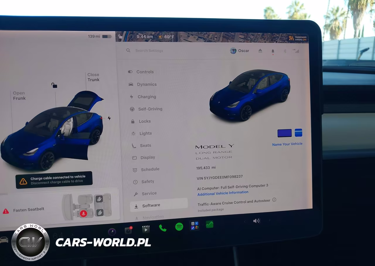 2021 Tesla Model Y Long Range Dual Motor All-Wheel Drive VIN:5YJYGDEE0MF098237 - 7