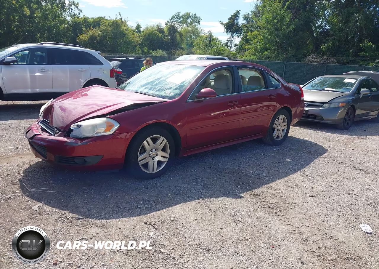 2011 Chevrolet Impala Lt VIN:2G1WG5EK8B1290954 - 2