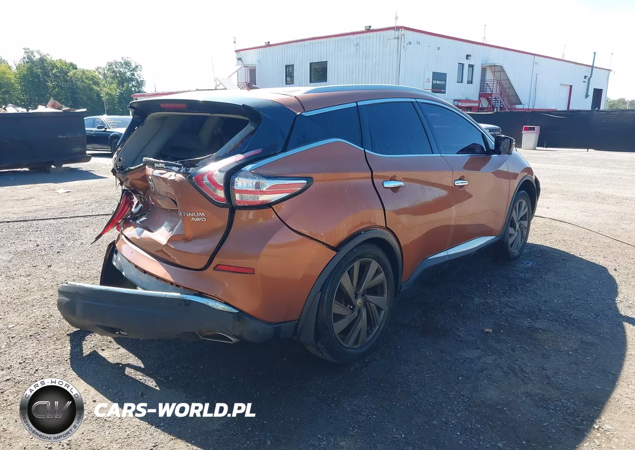 2015 Nissan Murano Platinum VIN:5N1AZ2MH0FN229534 - 4