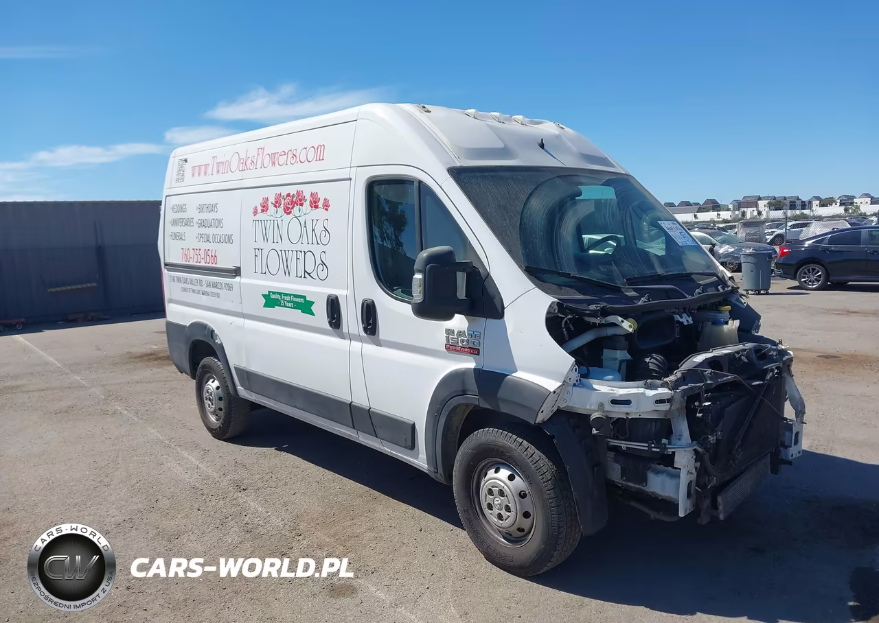 2019 Ram Promaster 1500 High Roof 136 Wb