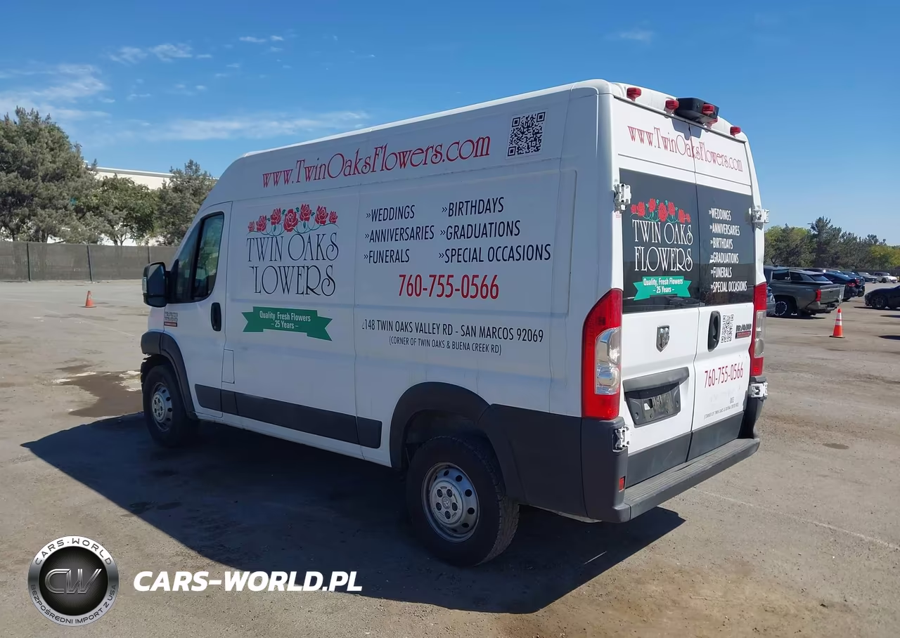 2019 Ram Promaster 1500 High Roof 136 Wb VIN:3C6TRVBG6KE502765 - 3