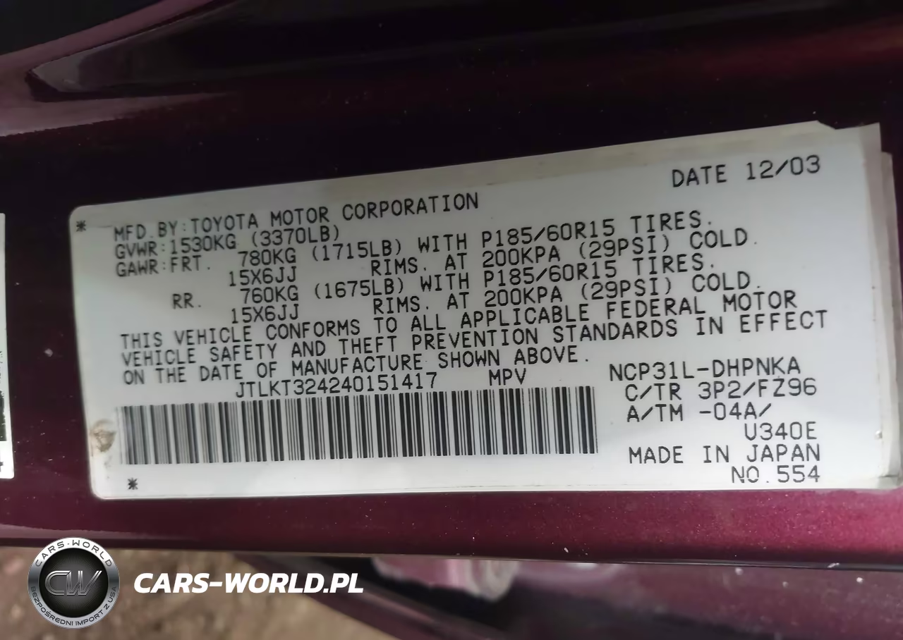 2004 Scion Xb VIN:JTLKT324240151417 - 9
