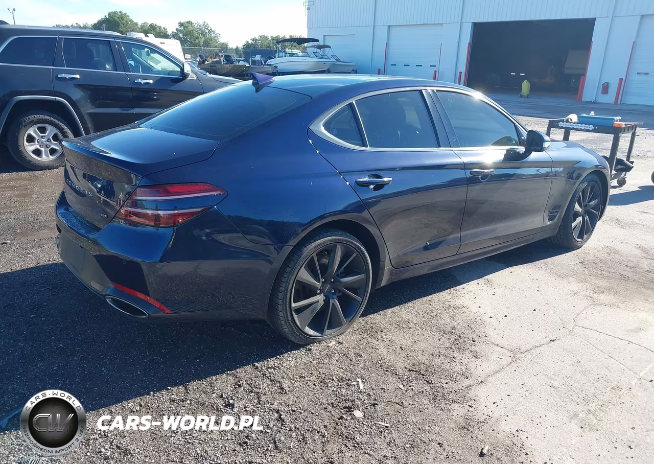 2022 Genesis G70 3.3T Rwd VIN:KMTG54TE5NU082131 - 4