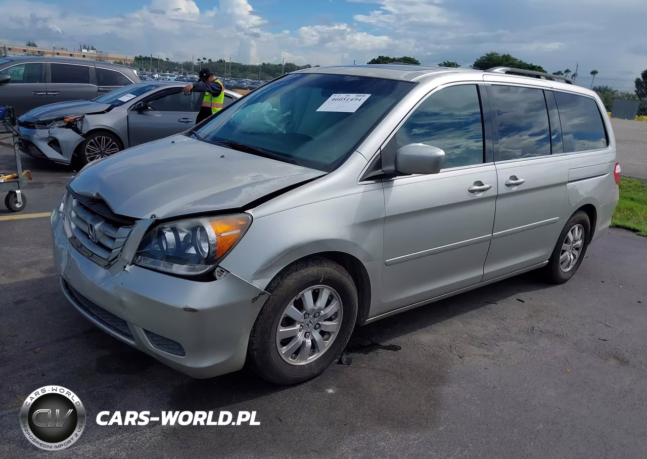 2008 Honda Odyssey Ex-L VIN:5FNRL386X8B091137 - 2