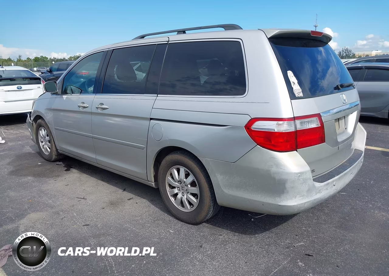 2008 Honda Odyssey Ex-L VIN:5FNRL386X8B091137 - 3