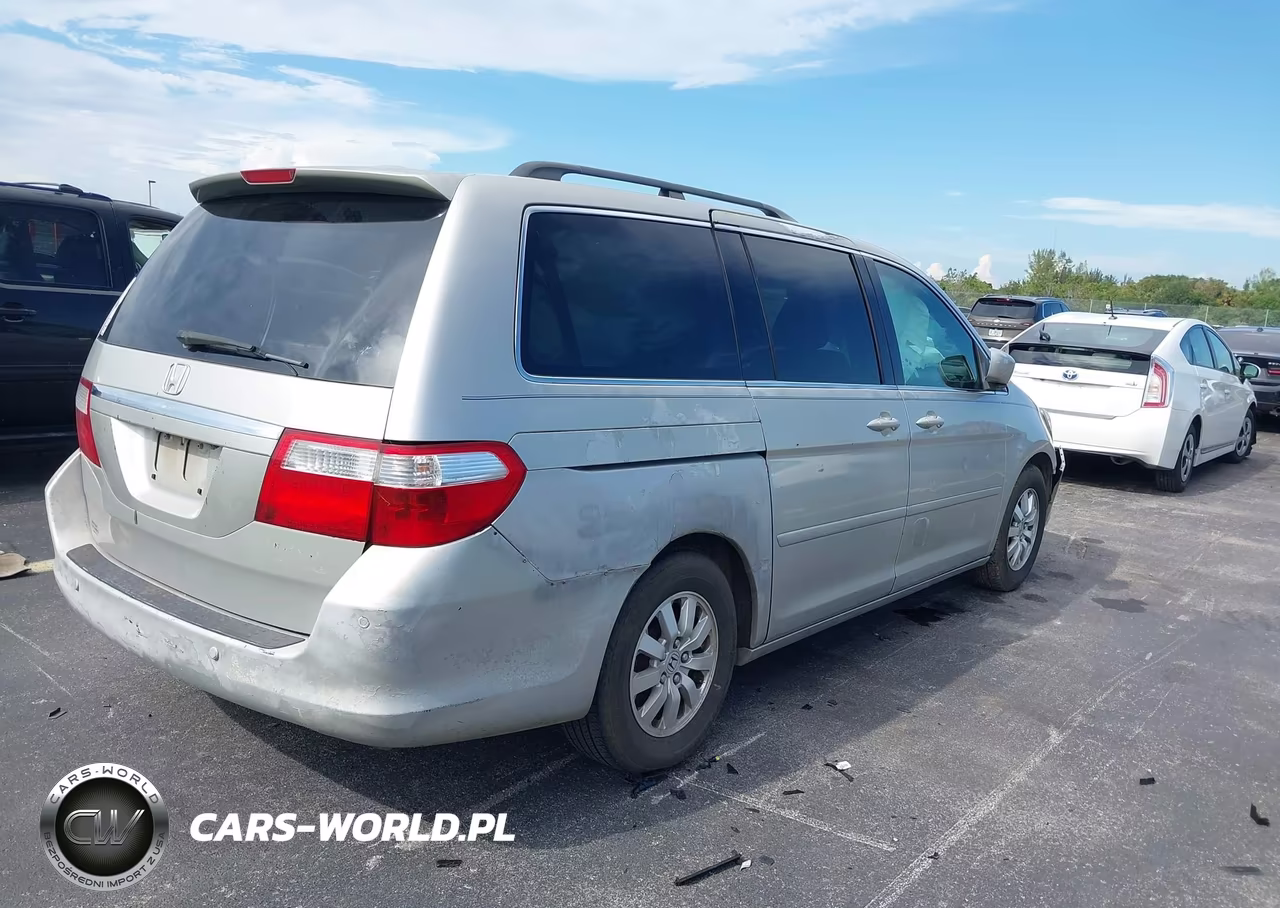 2008 Honda Odyssey Ex-L VIN:5FNRL386X8B091137 - 4