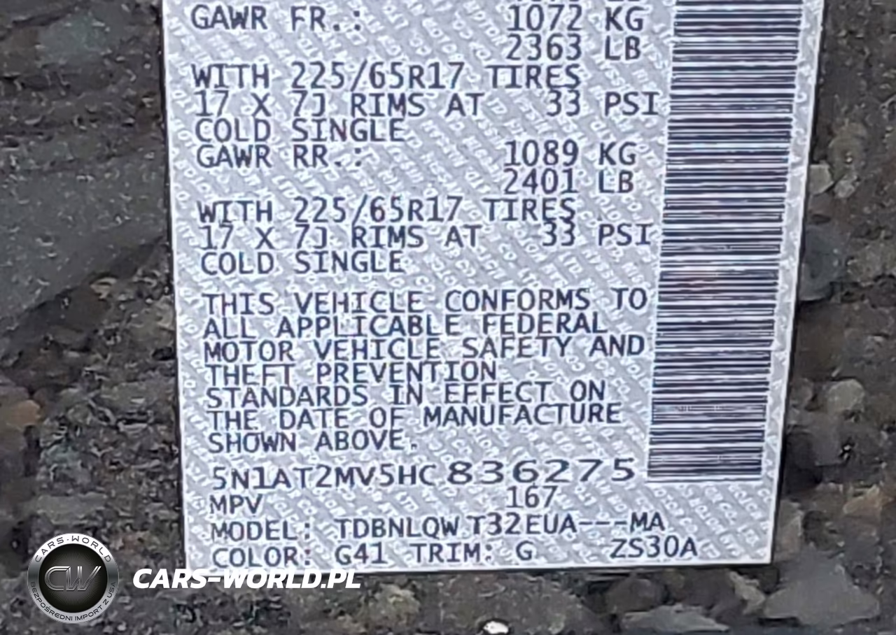 2017 Nissan Rogue Sv VIN:5N1AT2MV5HC836275 - 9