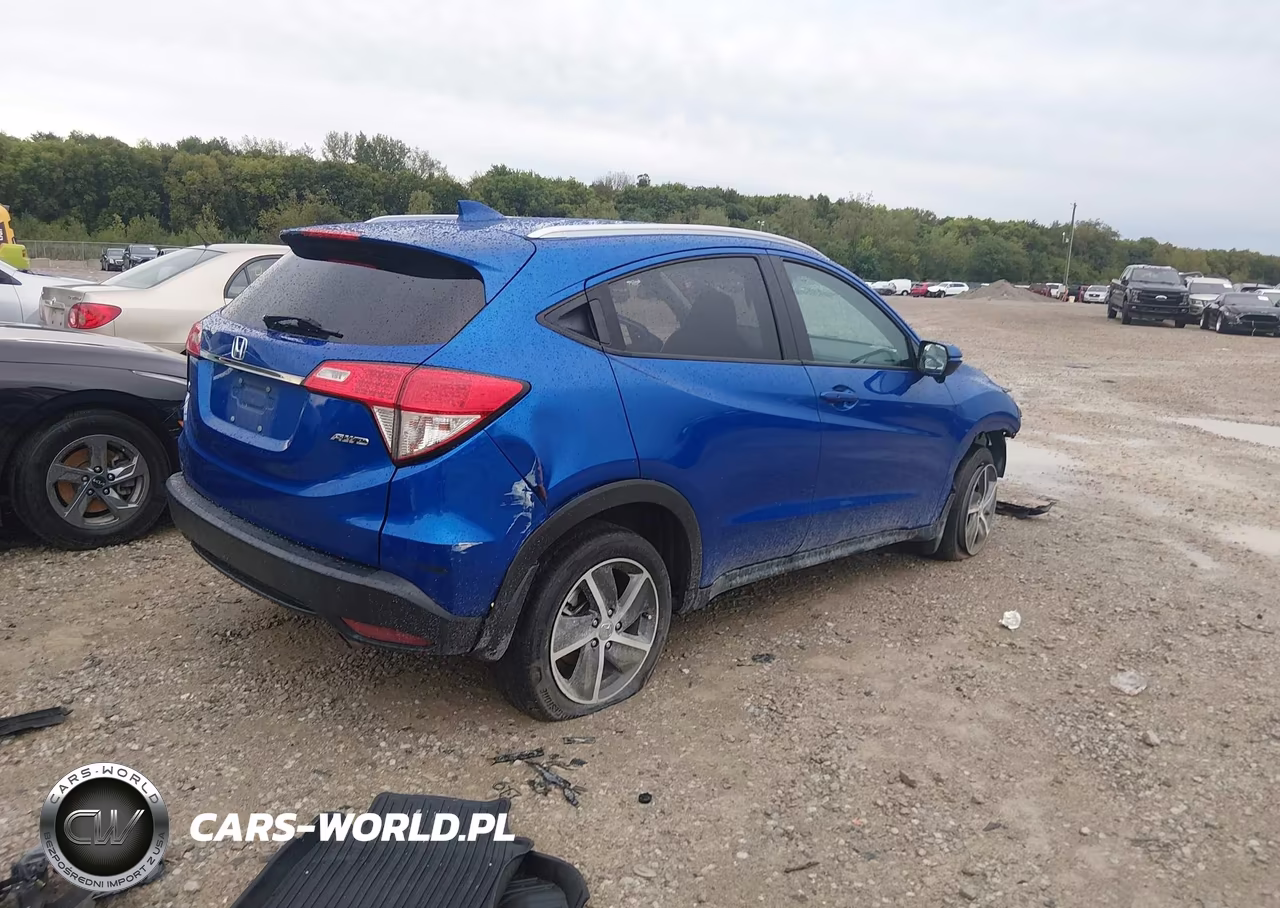 2022 Honda Hr-V Awd Ex VIN:3CZRU6H53NM729316 - 4