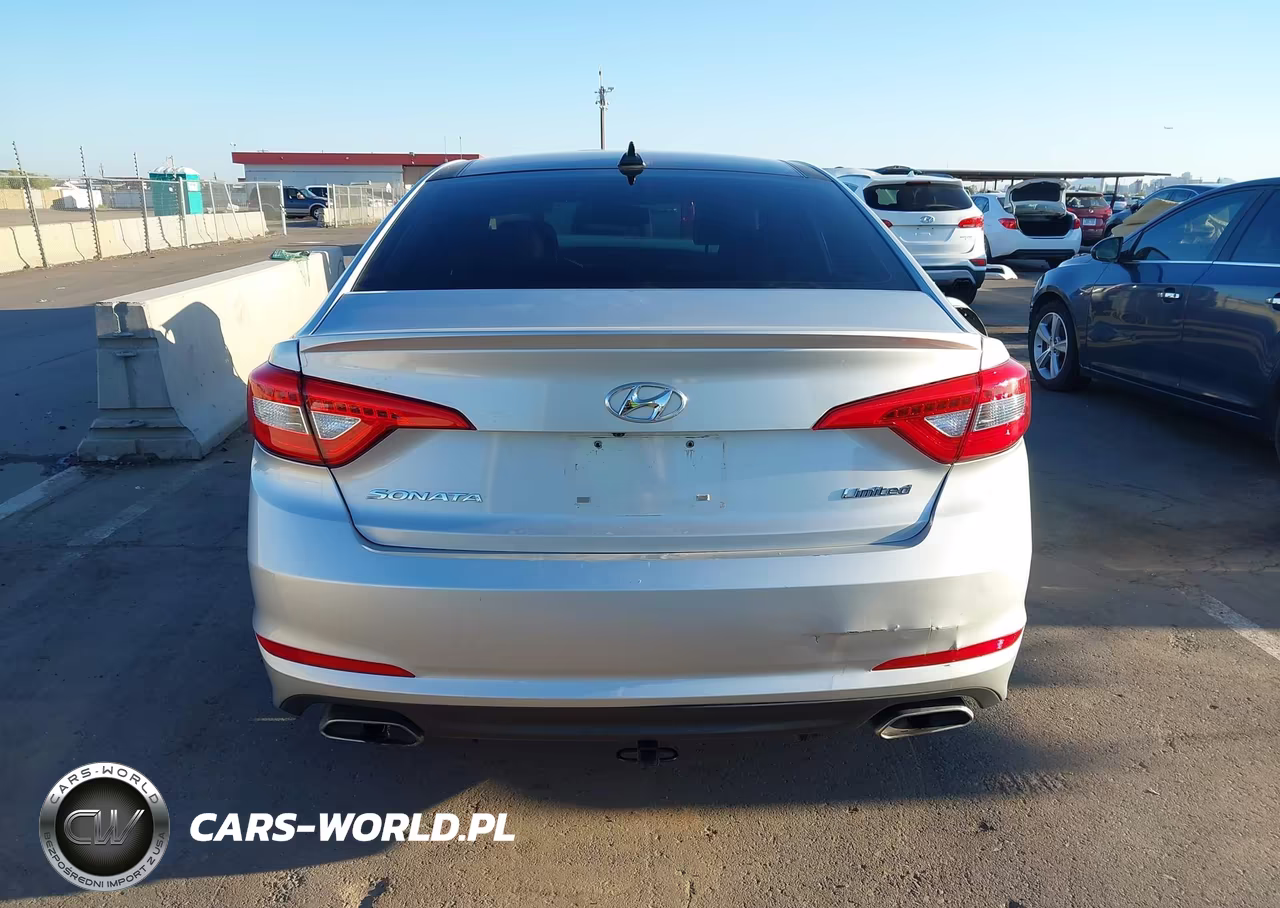 2015 Hyundai Sonata Limited VIN:5NPE34AF1FH077091 - 16