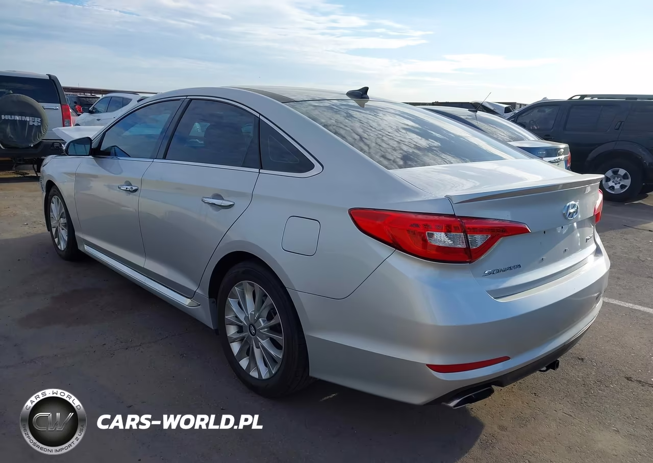 2015 Hyundai Sonata Limited VIN:5NPE34AF1FH077091 - 3
