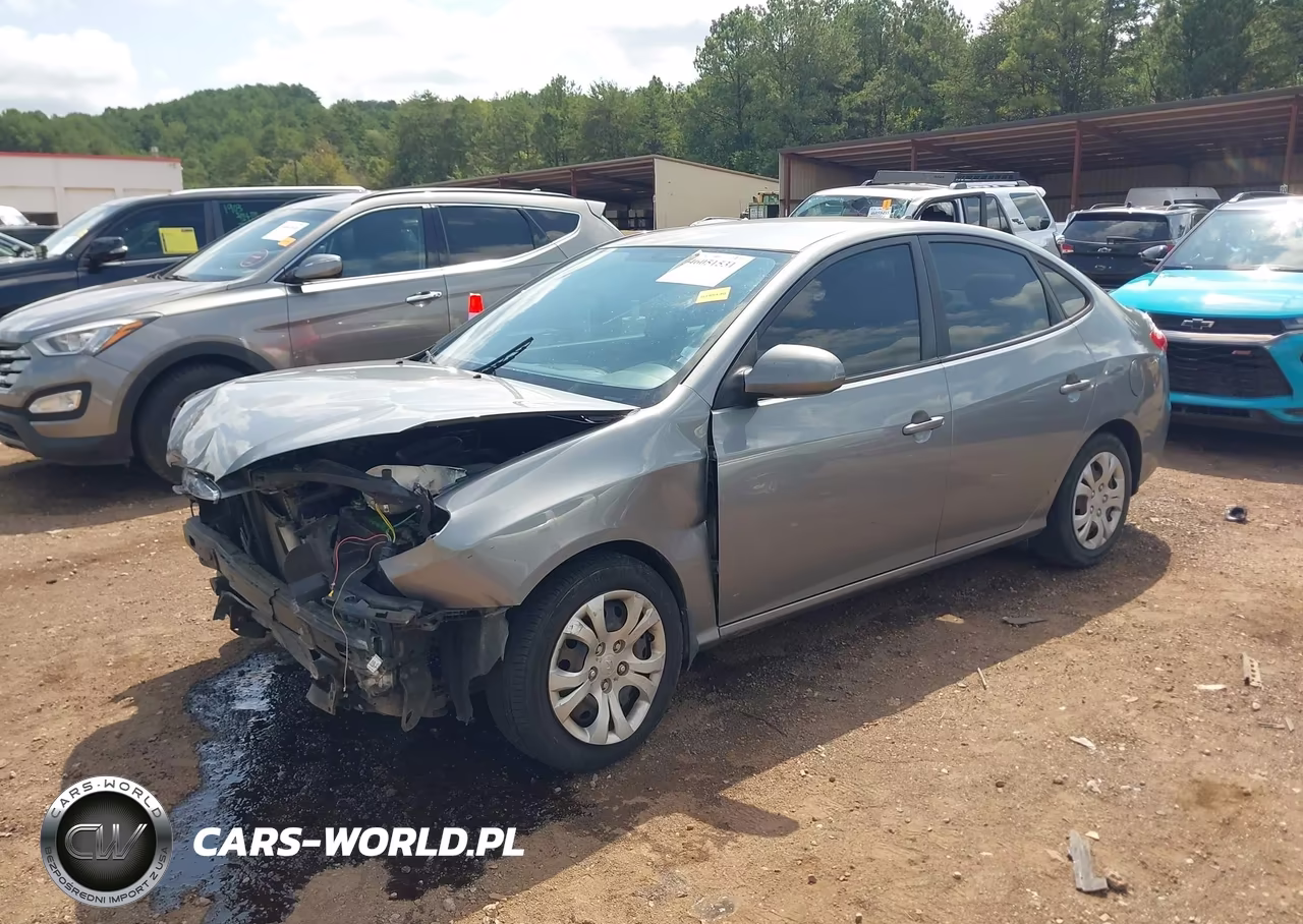 2010 Hyundai Elantra Blue VIN:KMHDU4AD1AU105084 - 2