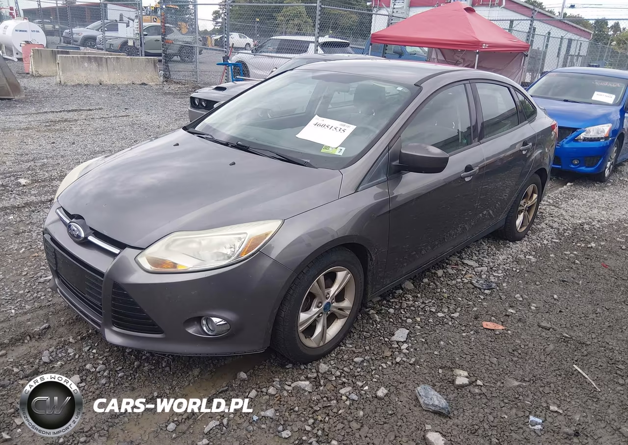 2012 Ford Focus Se VIN:1FAHP3F2XCL336319 - 2