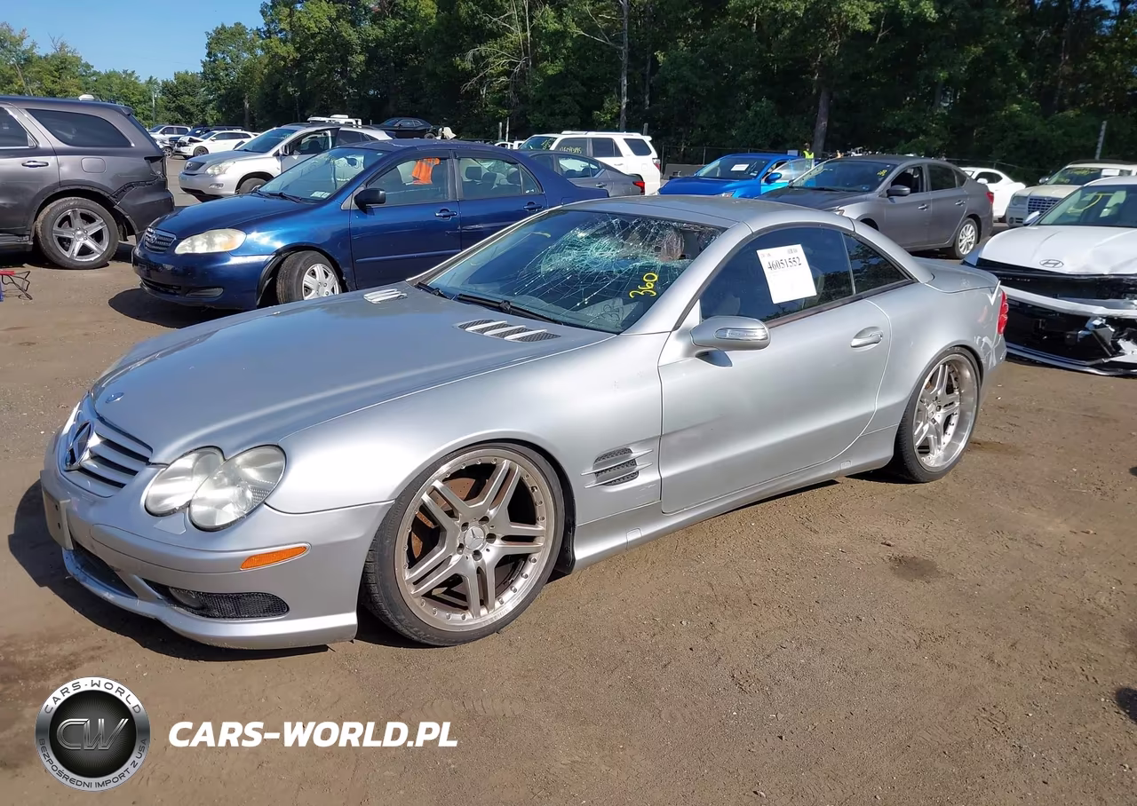 2004 Mercedes-Benz Sl 500 VIN:WDBSK75F94F077430 - 2