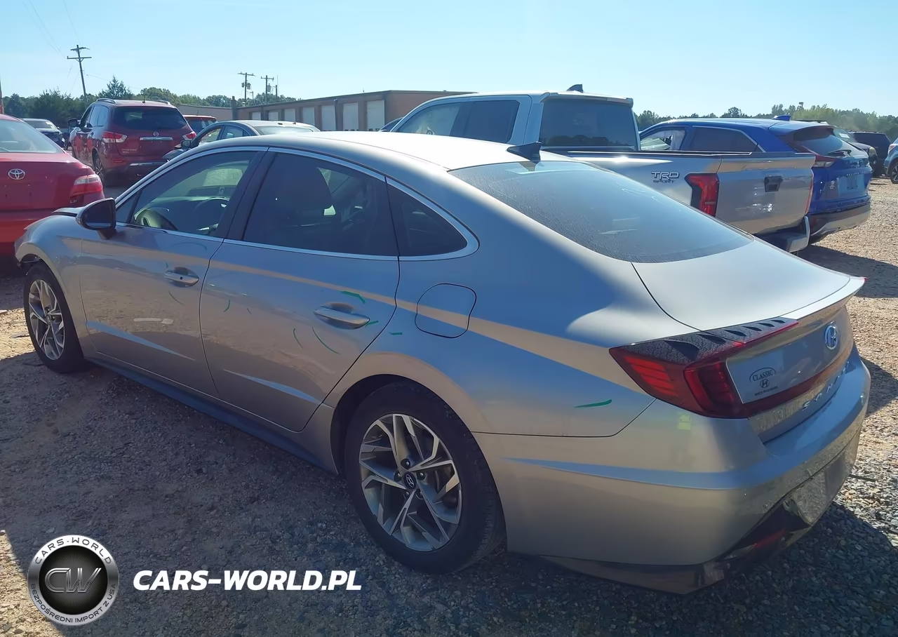 2021 Hyundai Sonata Sel VIN:KMHL64JA1MA152374 - 3