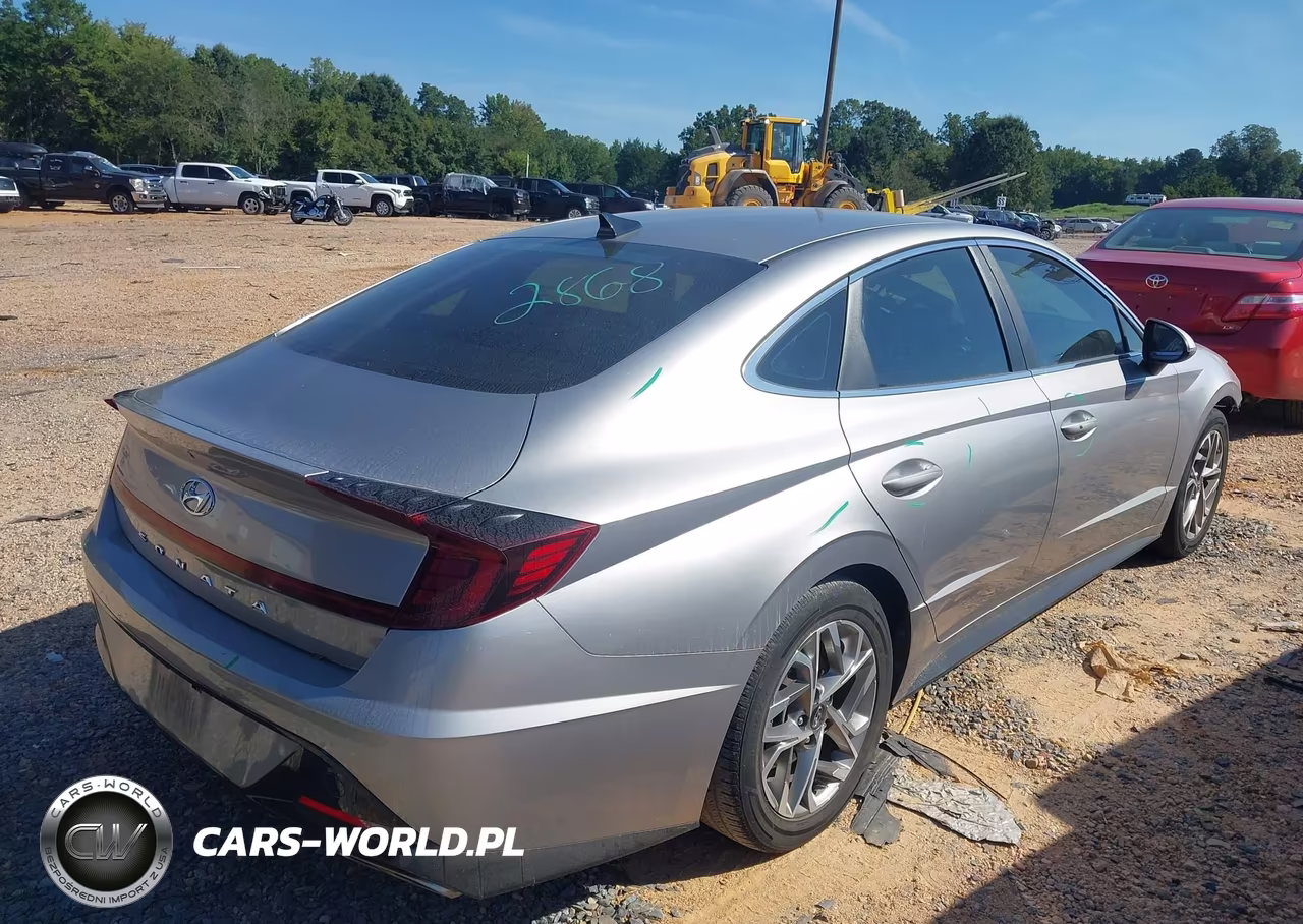 2021 Hyundai Sonata Sel VIN:KMHL64JA1MA152374 - 4