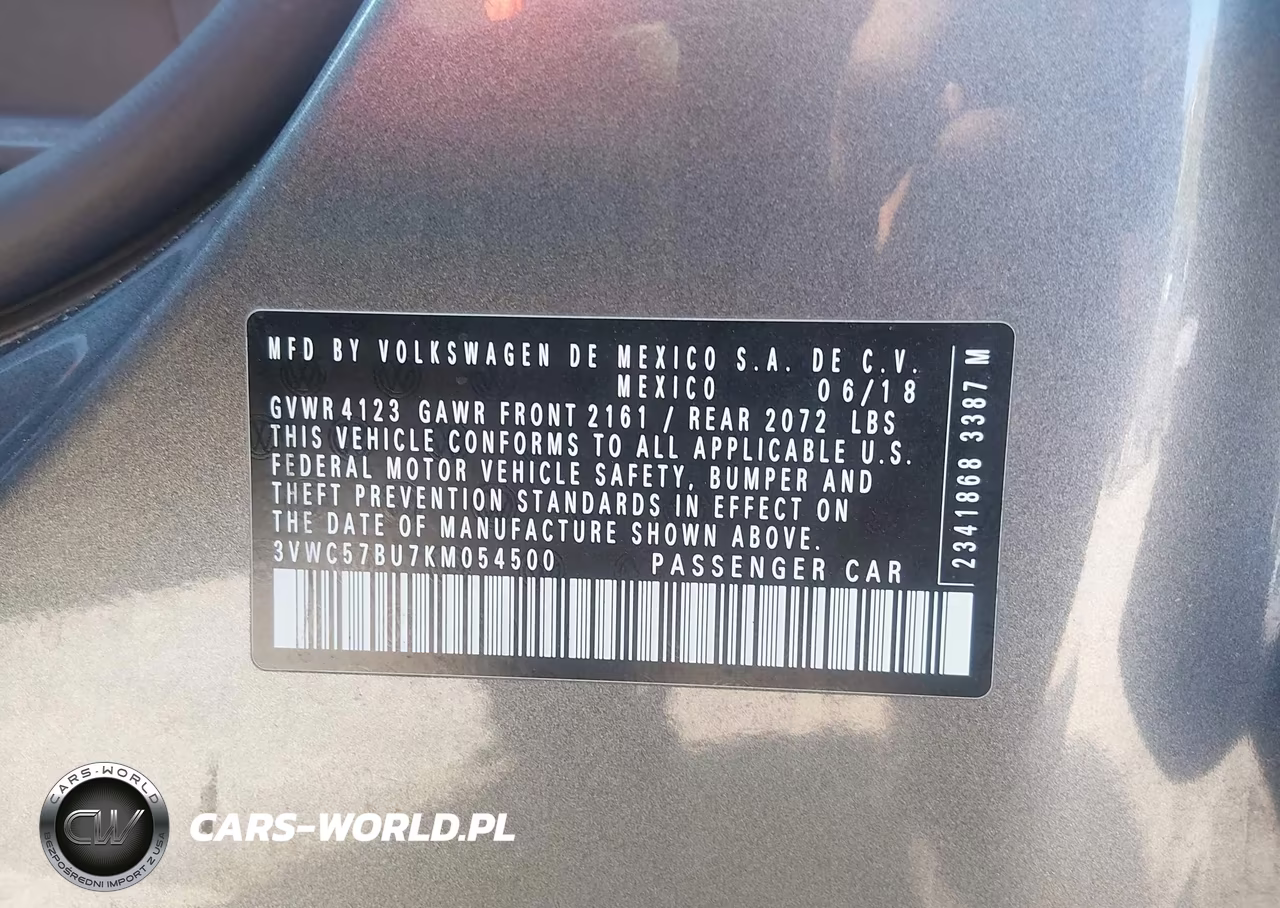 2019 Volkswagen Jetta 1.4T R-Line-1.4T S-1.4T Se VIN:3VWC57BU7KM054500 - 9