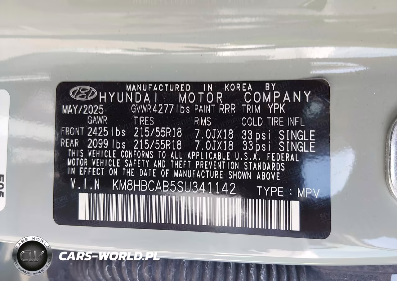 2025 Hyundai Kona Sel VIN:KM8HBCAB5SU341142 - 9