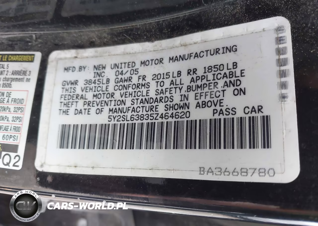 2005 Pontiac Vibe VIN:5Y2SL63835Z464620 - 9