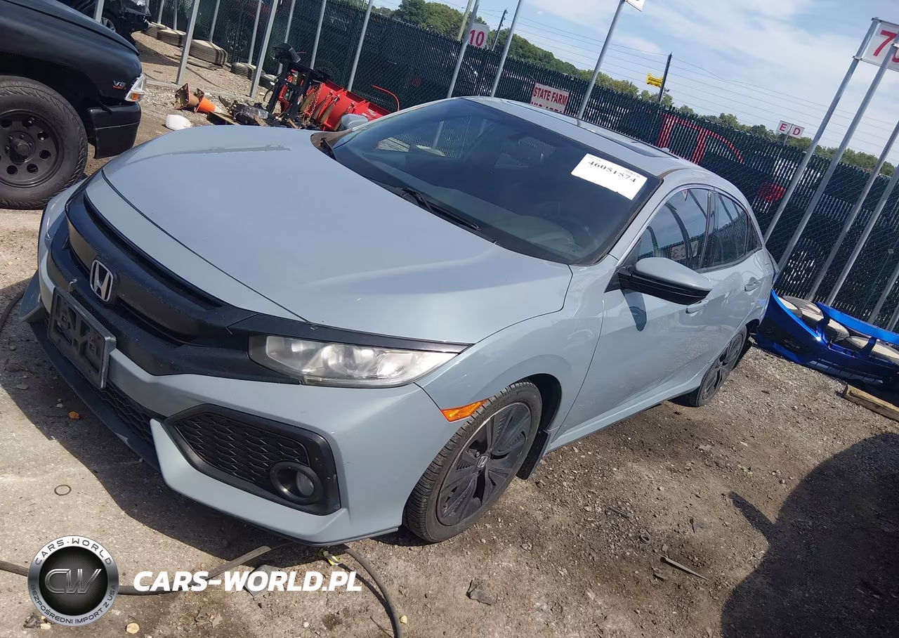 2017 Honda Civic Ex-L VIN:SHHFK7H73HU406252 - 2