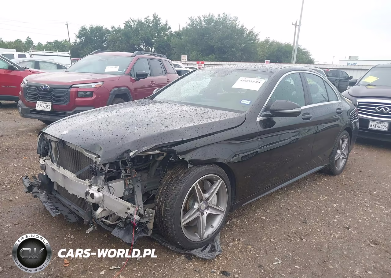 2017 Mercedes-Benz C 300 Sport VIN:55SWF4JB7HU186583 - 2