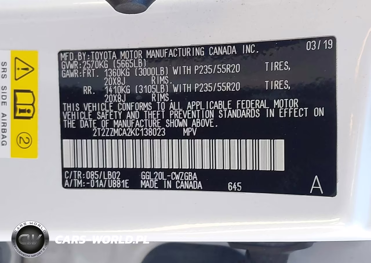 2019 Lexus Rx 350 VIN:2T2ZZMCA2KC138023 - 9