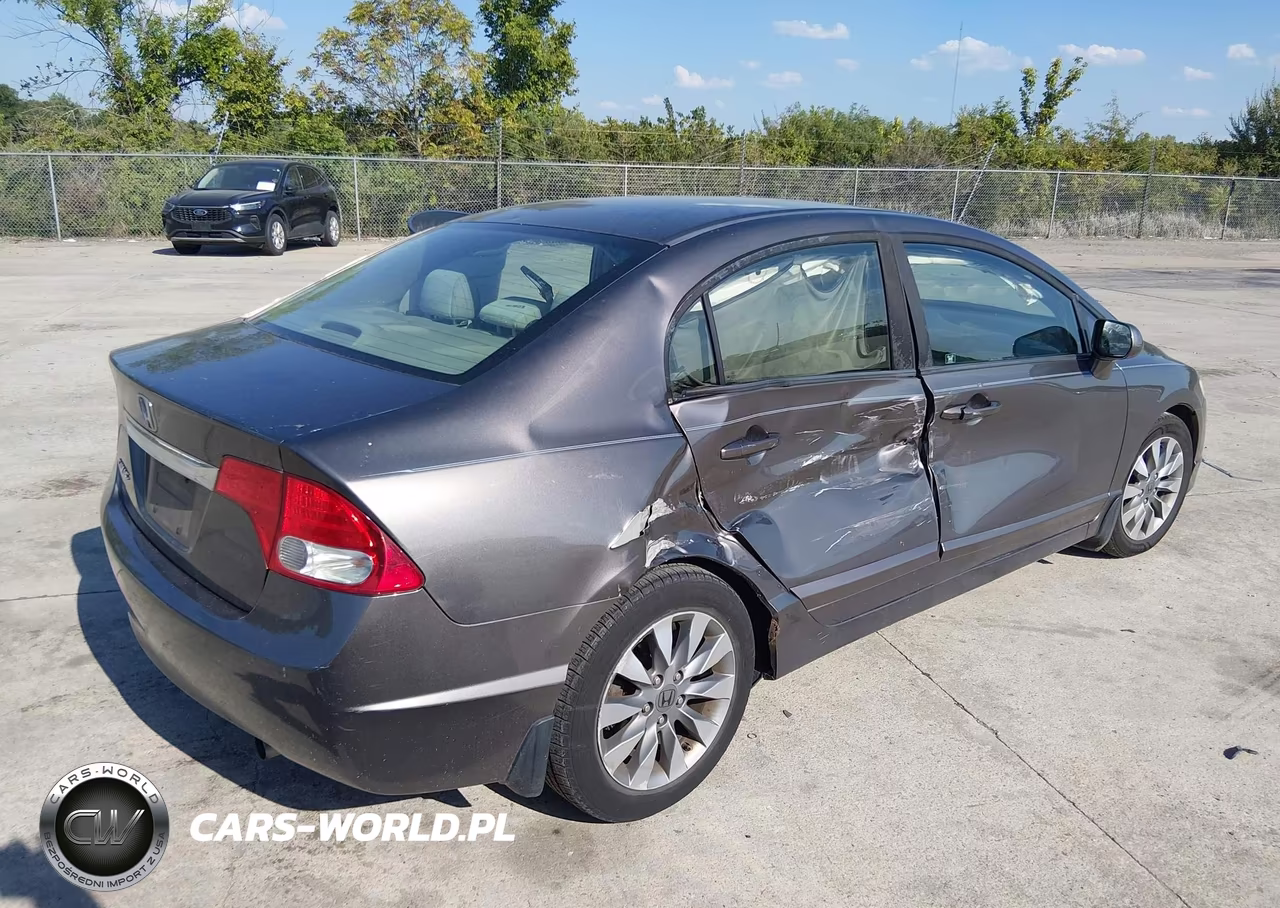 2009 Honda Civic Ex VIN:19XFA16869E010188 - 4
