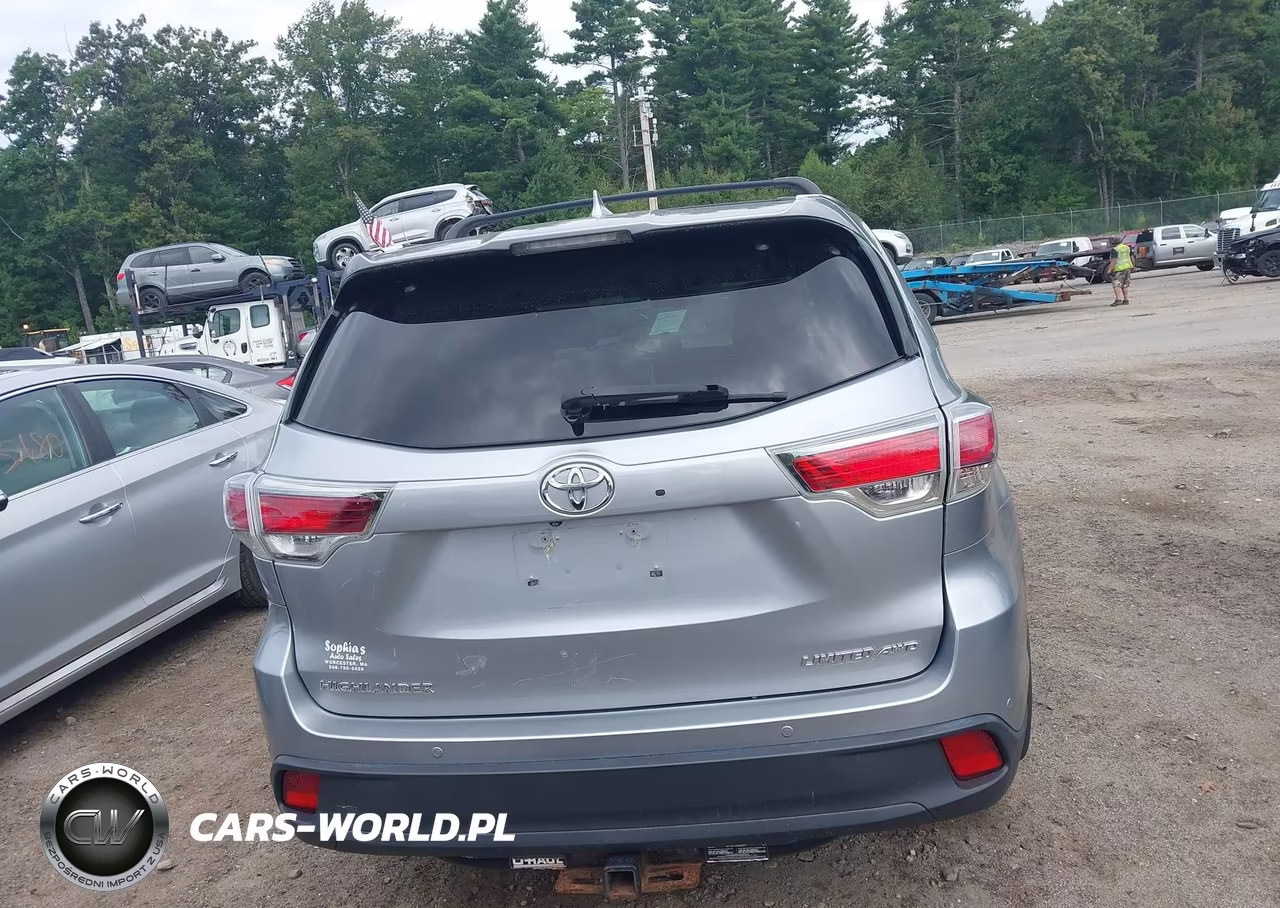 2016 Toyota Highlander Limited V6 VIN:5TDDKRFH8GS298334 - 17