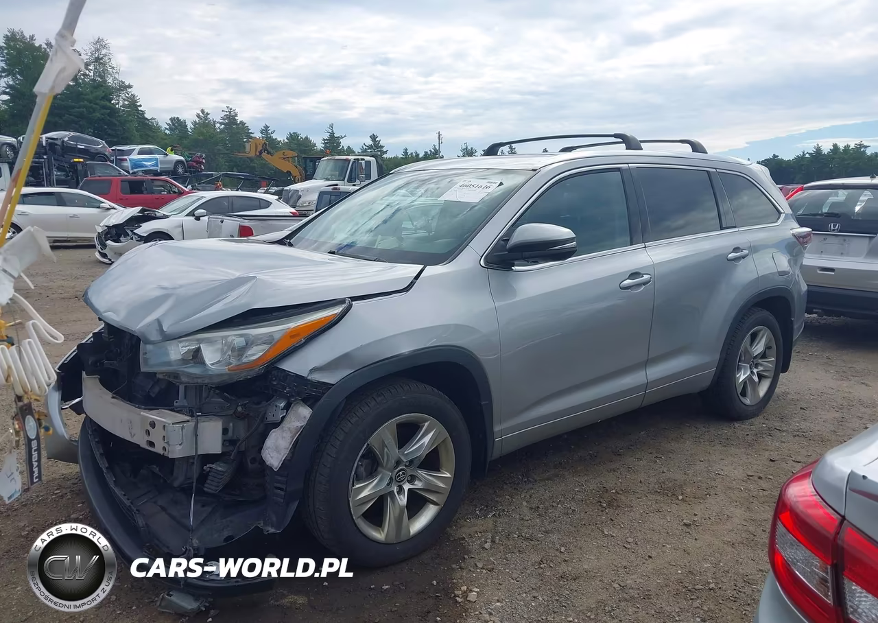 2016 Toyota Highlander Limited V6 VIN:5TDDKRFH8GS298334 - 2