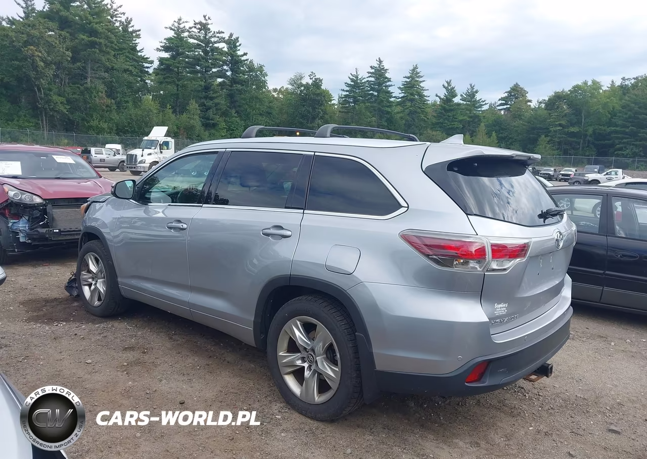 2016 Toyota Highlander Limited V6 VIN:5TDDKRFH8GS298334 - 3