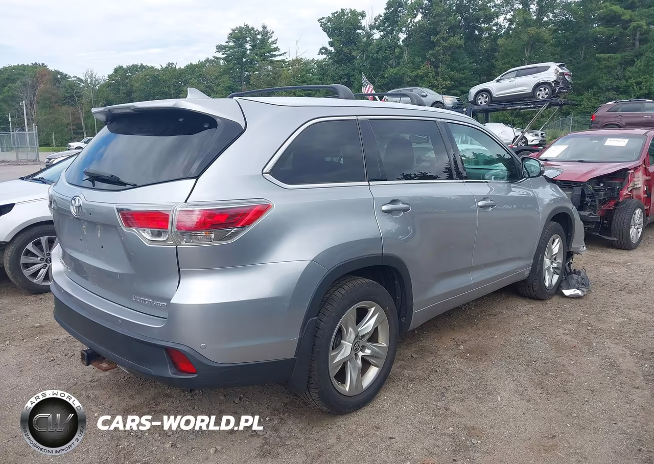 2016 Toyota Highlander Limited V6 VIN:5TDDKRFH8GS298334 - 4
