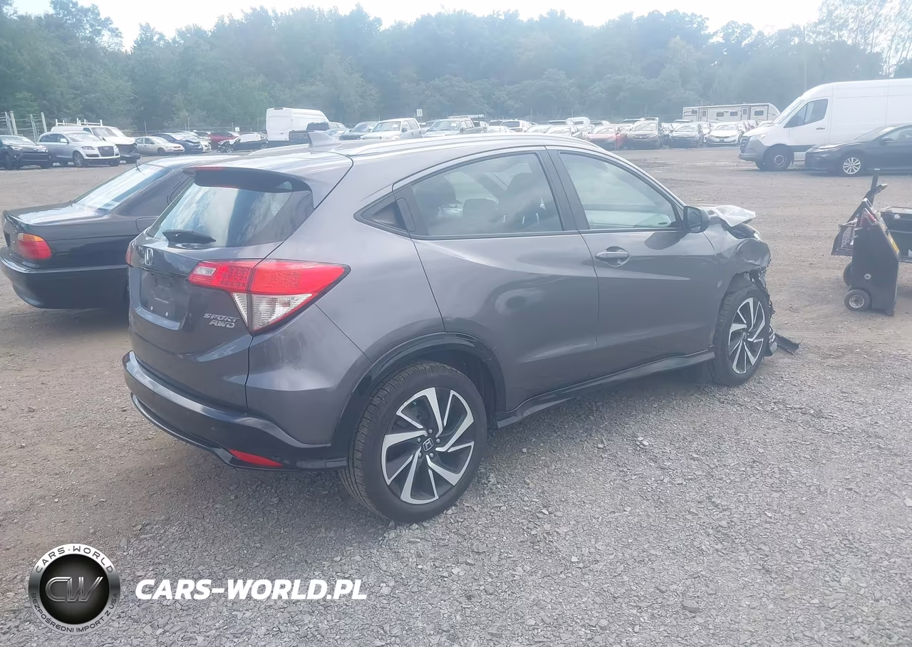 2020 Honda Hr-V Awd Sport VIN:3CZRU6H17LM711069 - 4