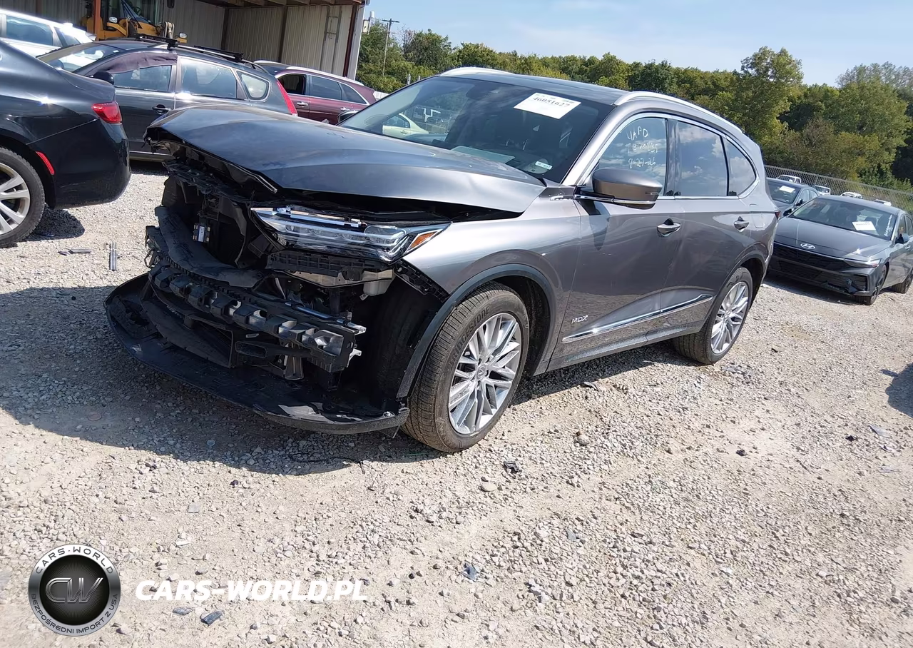 2022 Acura Mdx Advance VIN:5J8YE1H80NL024763 - 2