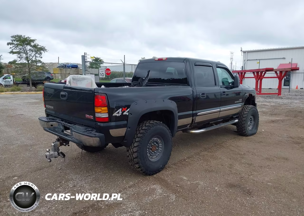 2005 GMC Sierra 2500Hd Sle VIN:1GTHK23255F889405 - 4