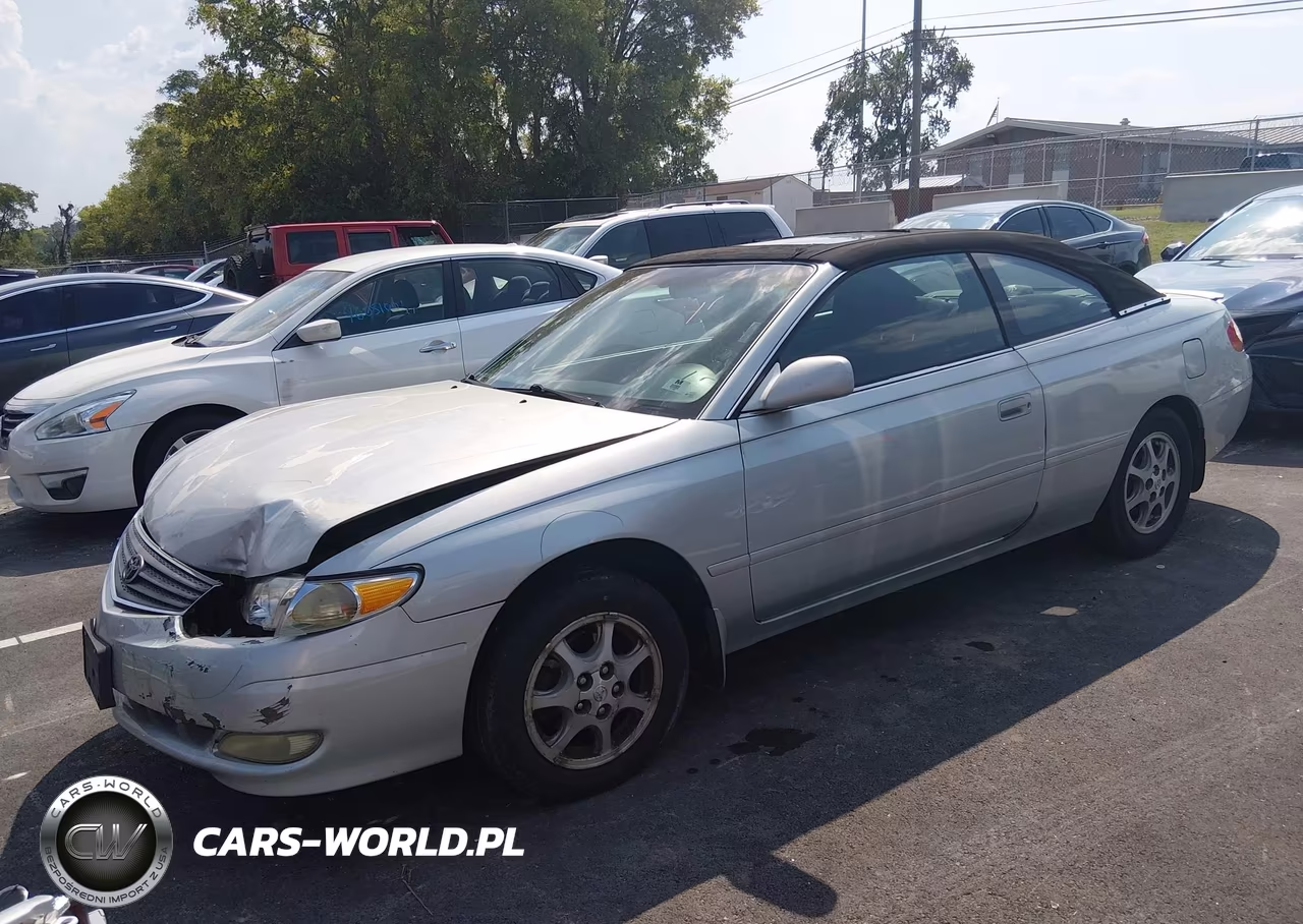 2002 Toyota Camry Solara Se VIN:2T1CE22P22C010705 - 2