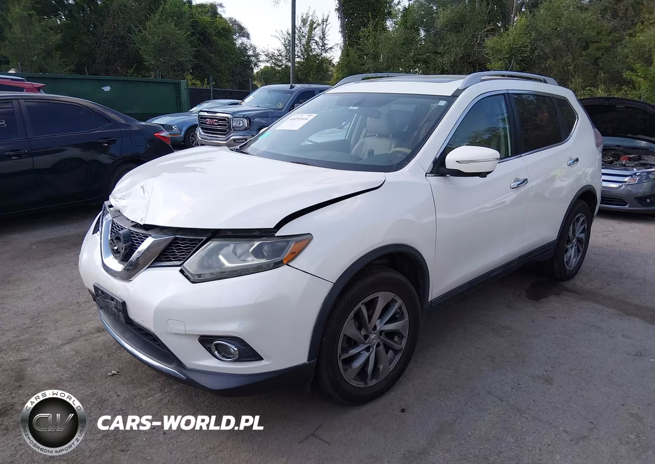 2015 Nissan Rogue Sl VIN:5N1AT2MVXFC797504 - 2